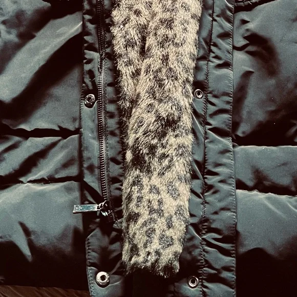 💋 LEOPARD KENNETH COLE HOODED COAT! - Picture 6 of 11